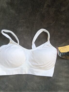 Everyday Seamless White Bralette for Women